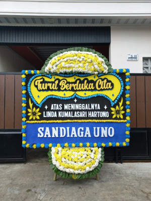 Papan Bunga Duka di Mangkukusuman